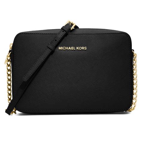 black bags michael kors|black michael kors crossbody bag.